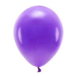 Latex Pastel Eco balloons - violet, 26 cm, 10 pcs.