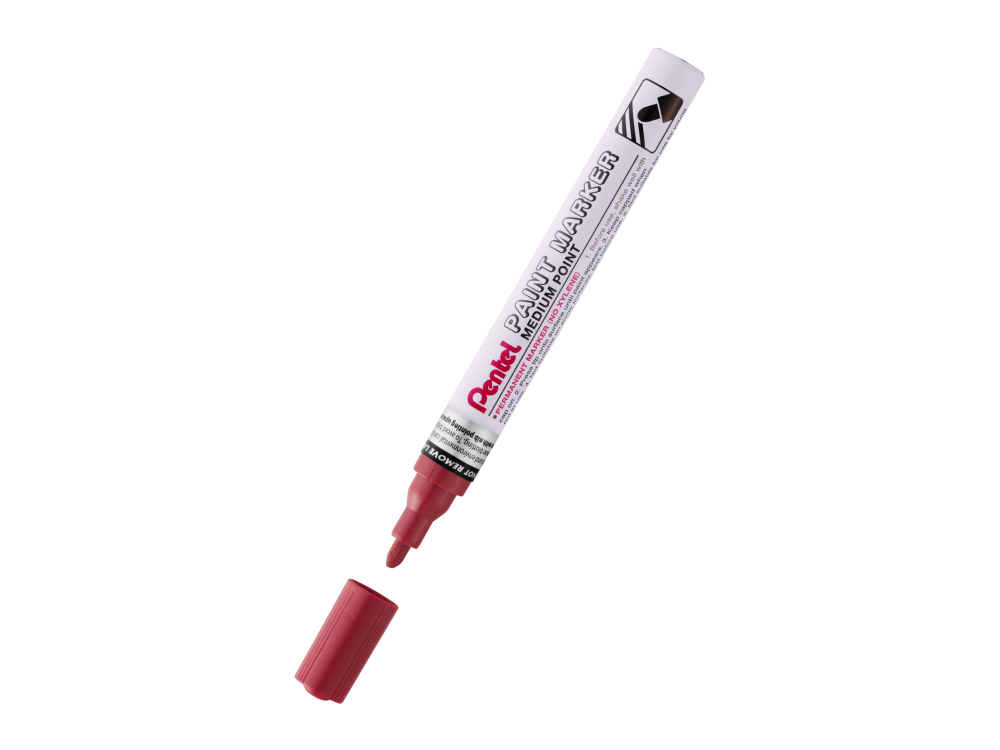 Marker olejowy Paint Marker - Pentel - perłowy czerwony