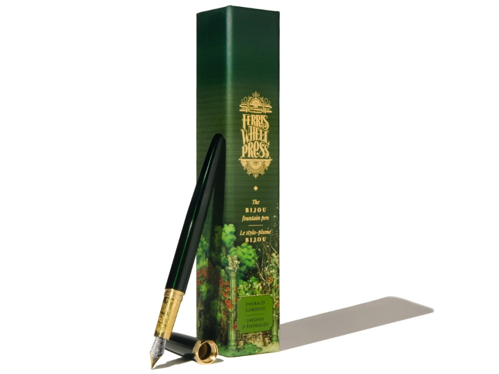 Bijou Fountain Pen - Ferris Wheel Press - Emerald Gardens, F