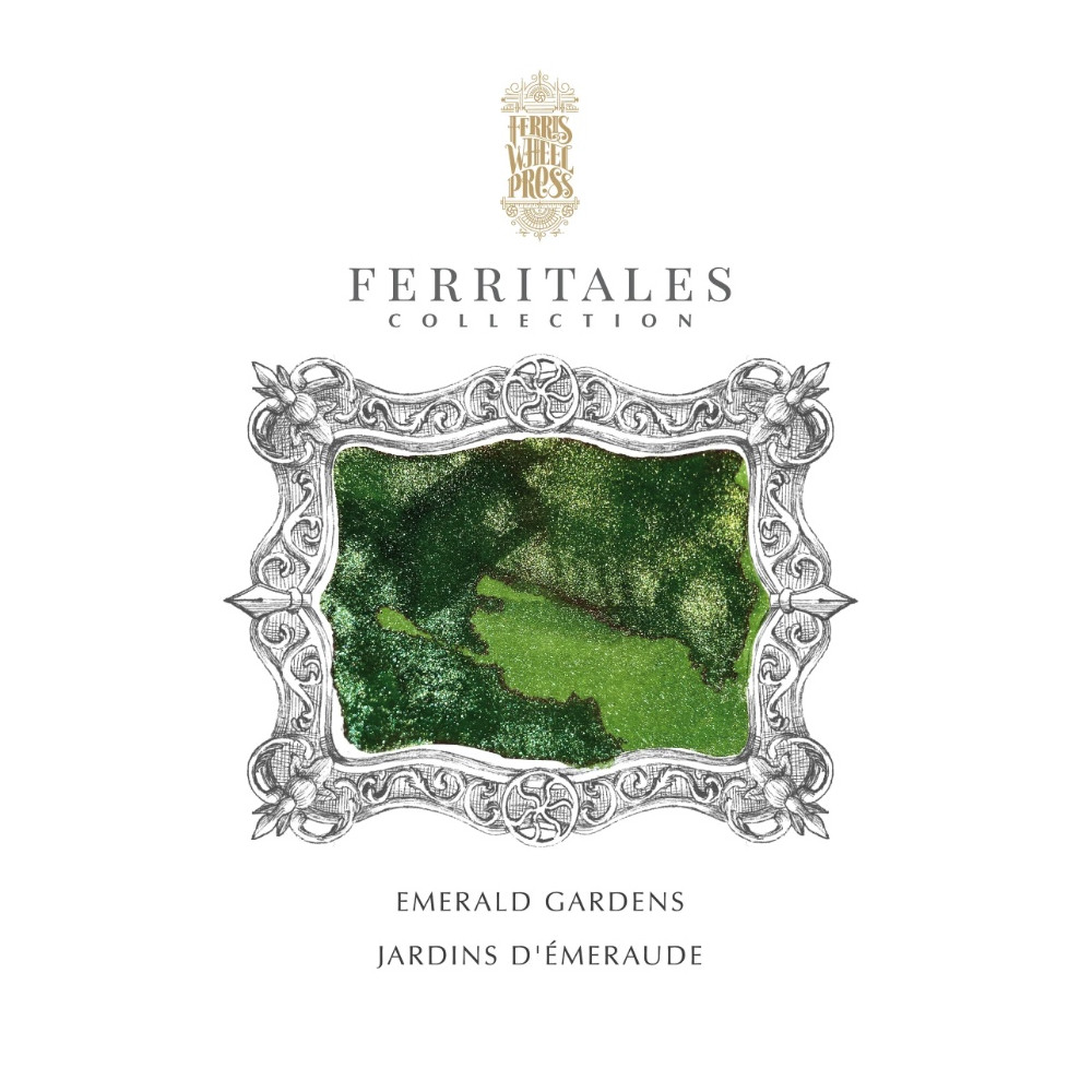 Calligraphy ink FerriTales - Ferris Wheel Press - Emerald Gardens, 85 ml