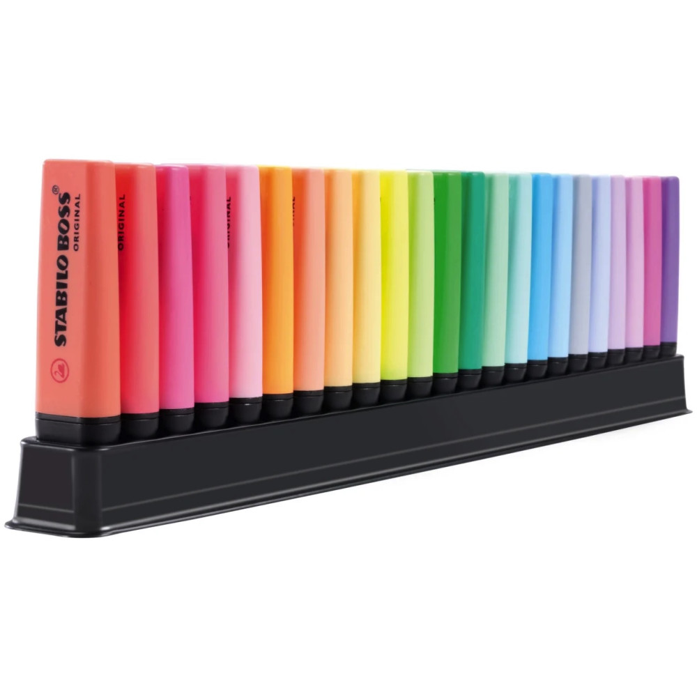 Boss Arty highlighters set on stand - Stabilo - 23 pcs