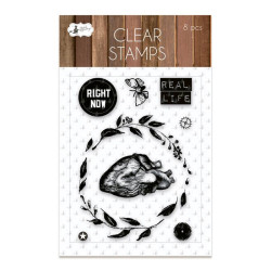 Set of clear stamps - Piątek Trzynastego - Soulmate 01, A7, 8 pcs.