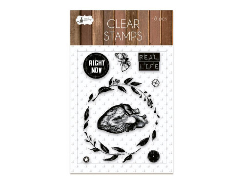 Set of clear stamps - Piątek Trzynastego - Soulmate 01, A7, 8 pcs.