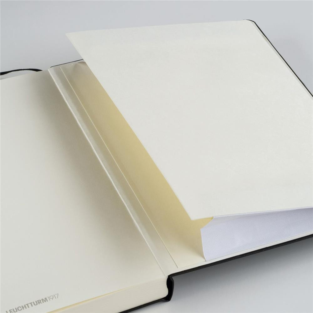 Weekly Planner & Notebook 2024-2025 - Leuchtturm1917 - Black, hard cover, A5