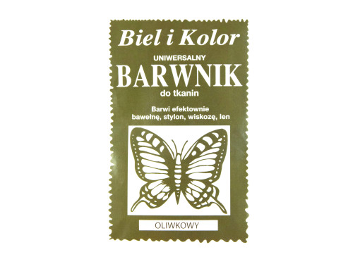 Fabric dye - Biel i kolor - olive green, 10 g