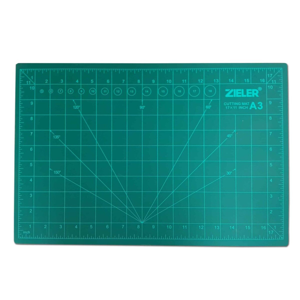 Self healing cutting mat - Zieler - 3 mm, 45 x 30 cm