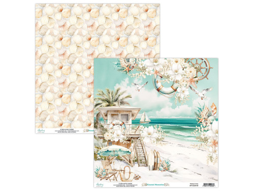 Papier do scrapbookingu 30,5 x 30,5 cm - Mintay - Coastal Memories 01