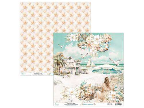 Papier do scrapbookingu 30,5 x 30,5 cm - Mintay - Coastal Memories 03