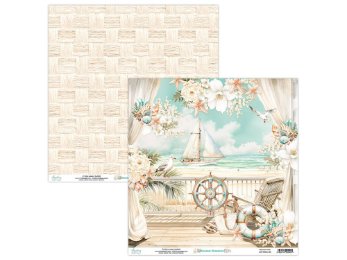 Scrapbooking paper 30,5 x 30,5 cm - Mintay - Coastal Memories 04