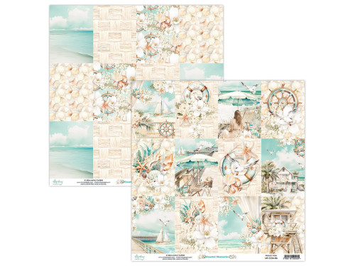 Scrapbooking paper 30,5 x 30,5 cm - Mintay - Coastal Memories 06