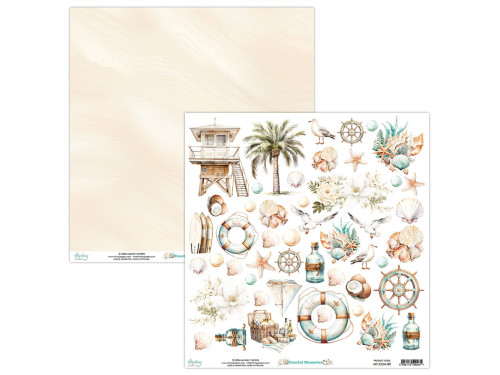 Elements for cutting 30,5 x 30,5 cm - Mintay - Coastal Memories