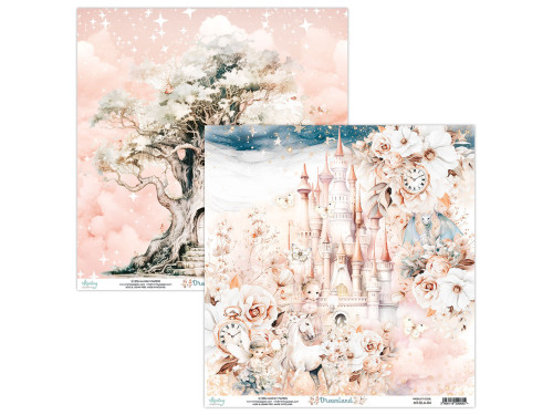 Scrapbooking paper 30,5 x 30,5 cm - Mintay - Dreamland 04