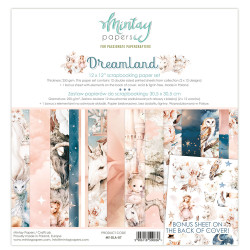 Set of scrapbooking papers 30,5 x 30,5 cm - Mintay - Dreamland