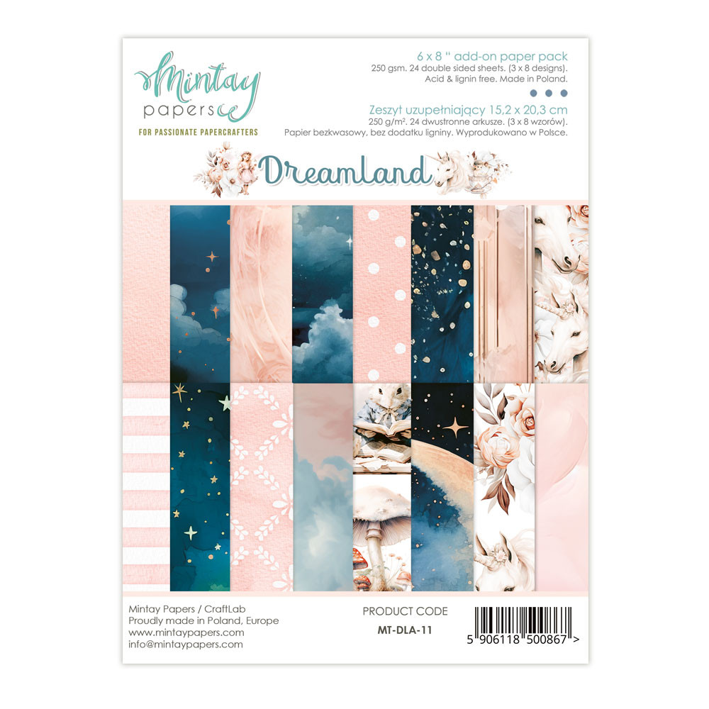 Add-on paper pack - Mintay - Dreamland