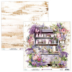 Papier do scrapbookingu 30,5 x 30,5 cm - Mintay - Lilac Garden 02