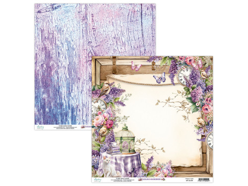 Papier do scrapbookingu 30,5 x 30,5 cm - Mintay - Lilac Garden 04