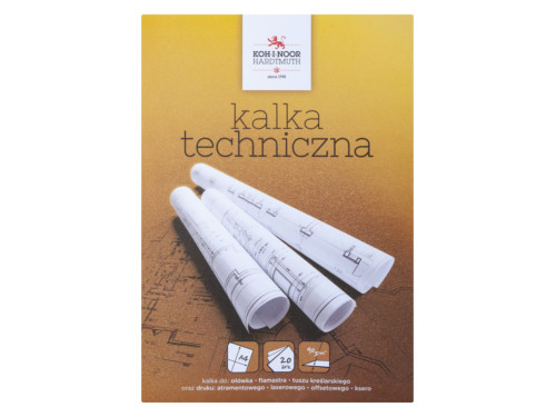 Diamant Tracing paper A4 - Koh-I-Noor - 90 g/m2, 20 sheets