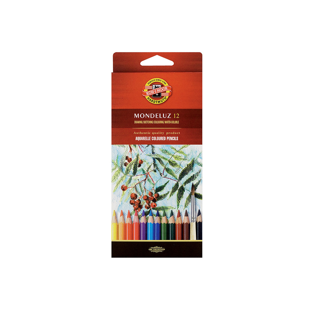 Set of Aquarell Coloured Pencils 3716, 12 pcs Fruit