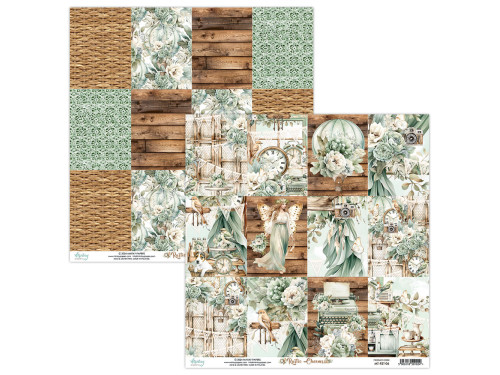 Scrapbooking paper 30,5 x 30,5 cm - Mintay - Rustic Charms 06