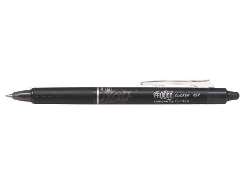 Frixion Clicker Ball pen - Pilot - black, 0,7 mm