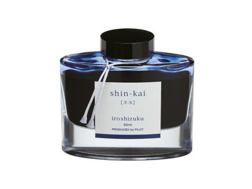 Iroshizuku calligraphy ink - Pilot - Shin-Kai (Deep Sea), 50 ml