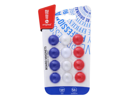 Board magnets - MemoBe - 2 cm, 12 pcs.