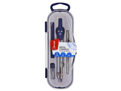 Metal compass with accessories - MemoBe - 5 elements