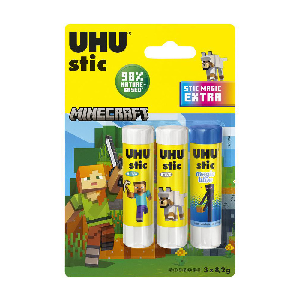 Stic glue Magic Blue - UHU - blue, 8,2 g