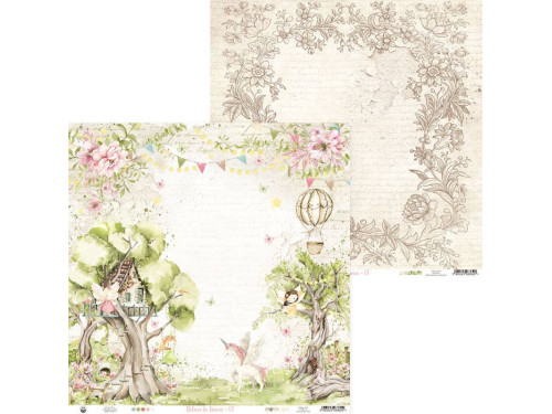 Papier do scrapbookingu 30,5 x 30,5 cm - Piątek Trzynastego - Believe in Fairies 01