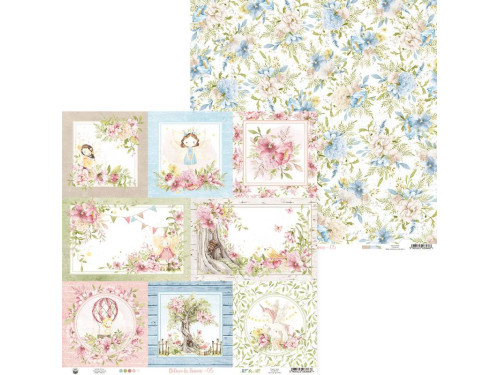 Papier do scrapbookingu 30,5 x 30,5 cm - Piątek Trzynastego - Believe in Fairies 05