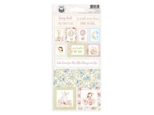 Set of paper stickers 10,5 x 23 cm - Piątek Trzynastego - Believe in Fairies 02