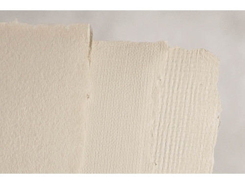 Handmade paper - Kalander - cappuccino, smooth, A5