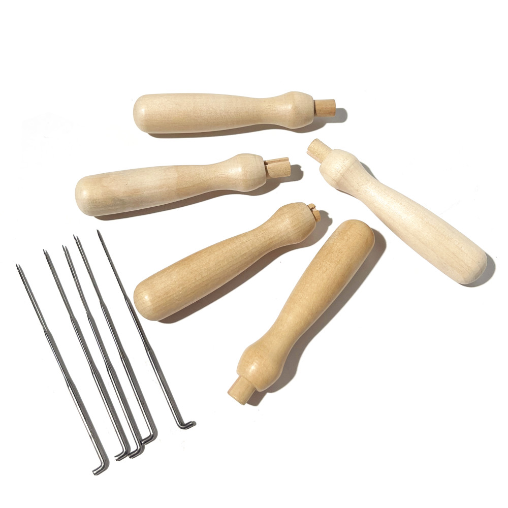Set of wooden felting tools - SKC - 13,5 cm