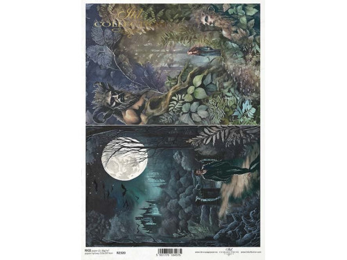 Papier do decoupage A4 - ITD Collection - ryżowy, R2320