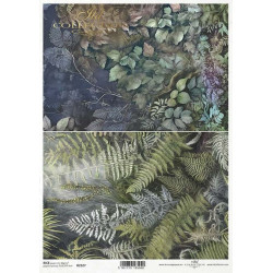 Papier do decoupage A4 - ITD Collection - ryżowy, R2327