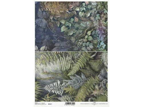 Decoupage paper A4 - ITD Collection - rice, R2327