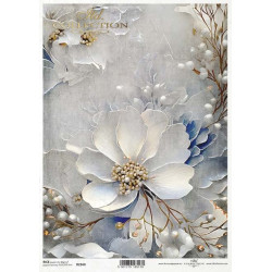 Papier do decoupage A4 - ITD Collection - ryżowy, R2340