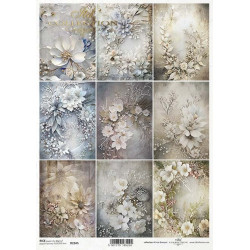 Papier do decoupage A4 - ITD Collection - ryżowy, R2345
