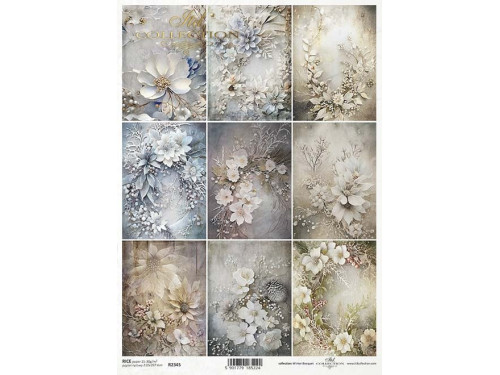 Papier do decoupage A4 - ITD Collection - ryżowy, R2345