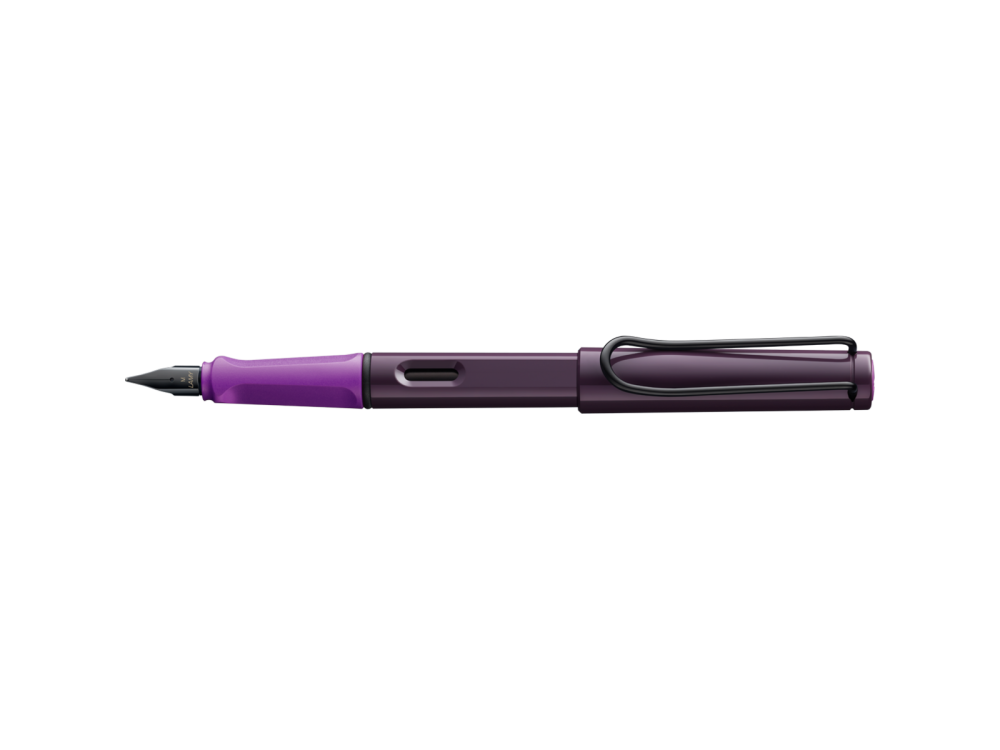 Fountain pen Safari - Lamy - Violet Blackberry, M