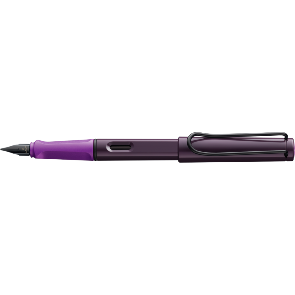Fountain pen Safari - Lamy - Violet Blackberry, F