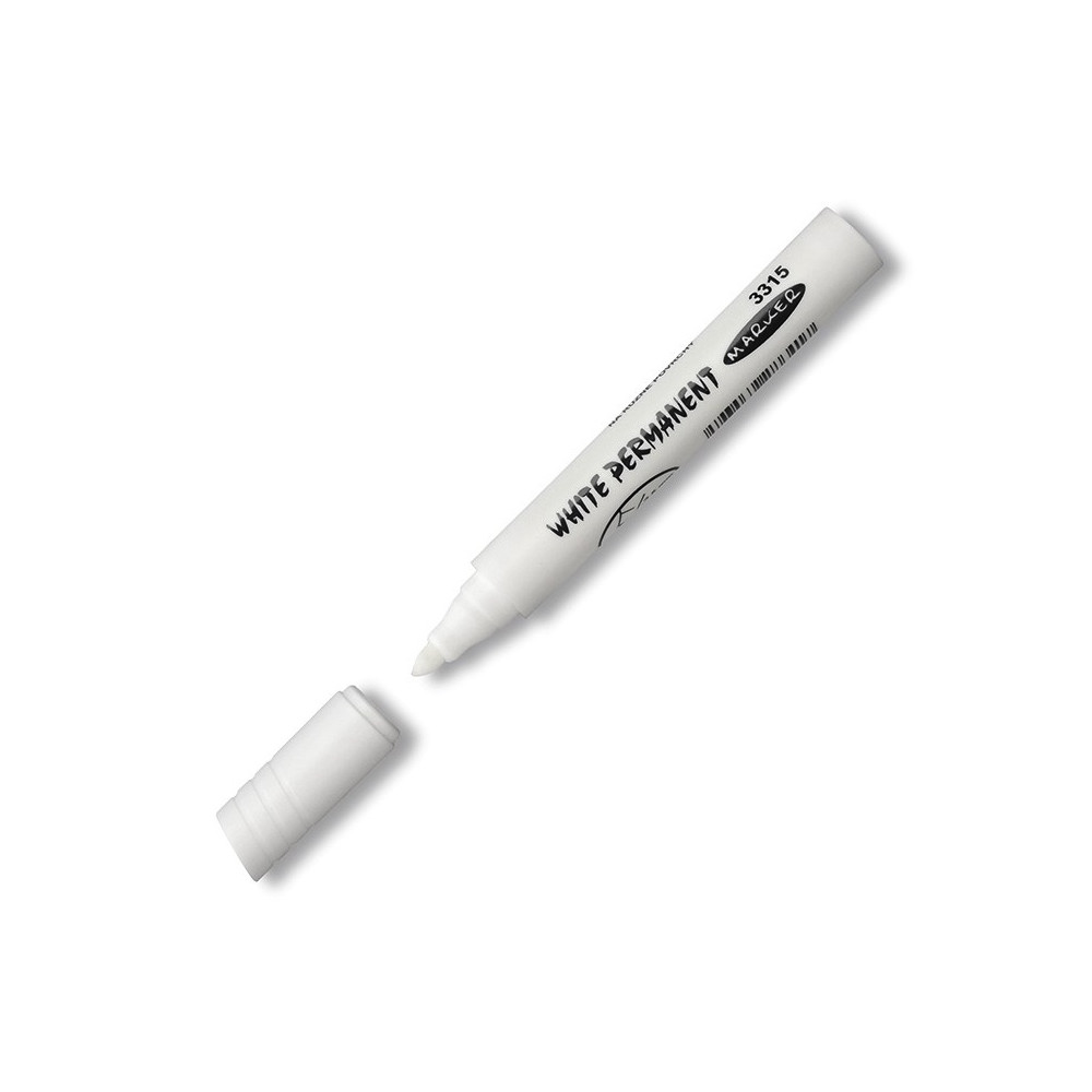 Permanent marker 3315 - Koh-I-Noor - white, 2,5 mm