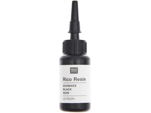 UV epoxy Resin - Rico Design - black, 10 ml