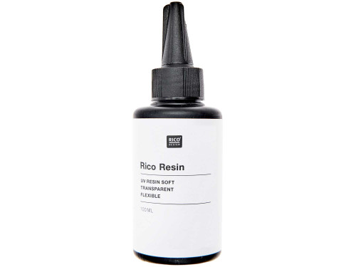 Żywica epoksydowa Soft UV Resin - Rico Design - transparentna, 100 ml