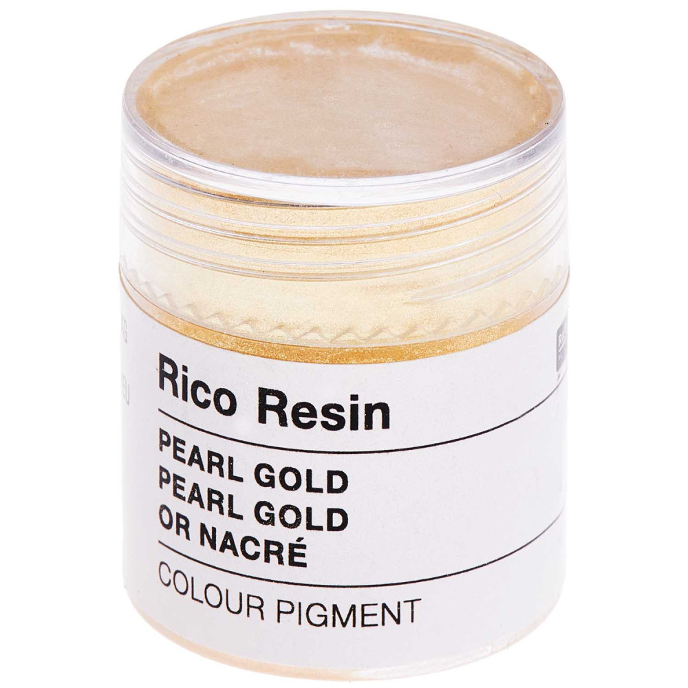 Barwnik pigmentowy do żywicy - Rico Design - Pearl Gold, 3 g