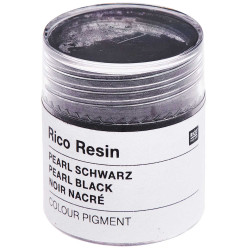 Pigment for epoxy resin - Rico Design - Pearl Black, 3 g