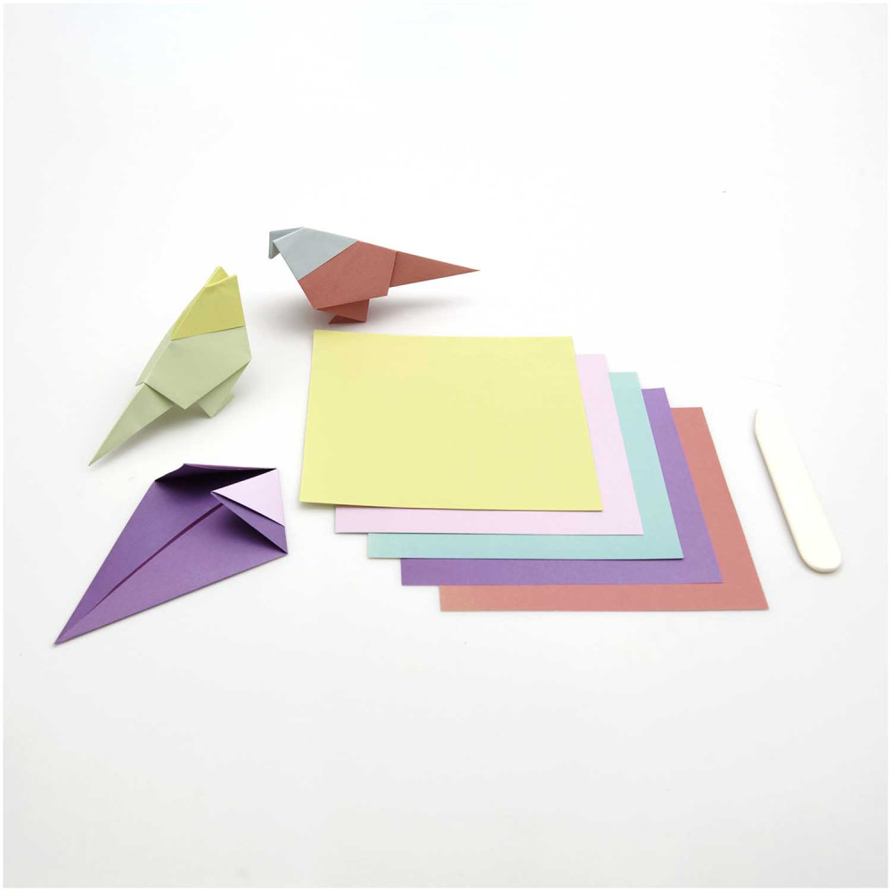 Origami paper Duo Color Classic - Paper Poetry - 15 x 15 cm, 100 sheets