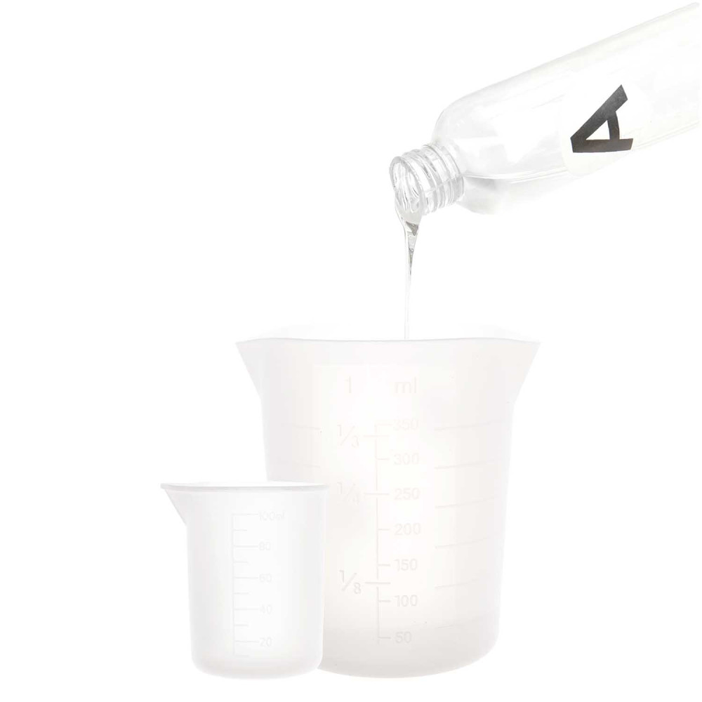 Set of silicone measuring cups - Rico Design - 100 ml, 350 ml, 2 pcs.