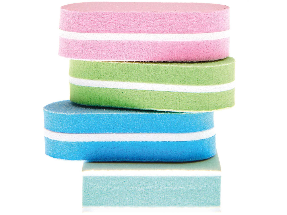 Sandpaper sponges for epoxy resin - Rico Design - 4 szt.