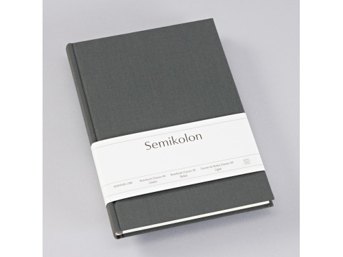 Notebook Classic A5 - Semikolon - Lava Stone, lined, 176 pages